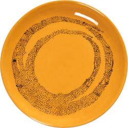 Serax Farfurie de desert Feast cu buline, 16 cm, galben-alb (XB8921003J)
