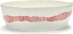 Serax Bol pentru salată Feast, 28, 5 cm, alb-roșu (B8921015A) Castron