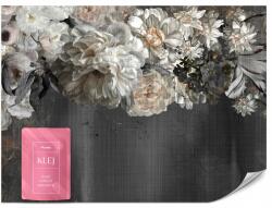 Muralo Fotótapéta Nappaliba Virágok Bográncsok Absztrakt Vintage Stílus 368x254 (MF-10001392-V8)