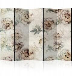  Dekorációs paraván egyoldalas 5 részes 225x172 vintage virágok (2-3-1-0-3a-1-2-5)