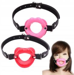 Szájpeck Nyitott Száj Piros Szilikon (SM042B)