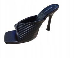 Nasty Gal Női Flip-flop Papucs Fekete 39-ES Sarokkal (5W65D6Q)