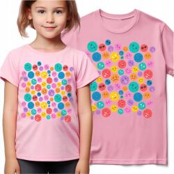 Wyczaruj Prezent Póló Nappali Pöttyös Zsírkréta Óvodásoknak Iskolába 7-8 (DZIEŃ KROPKI KREDKI CHŁOPAKA DO SZKOŁY)