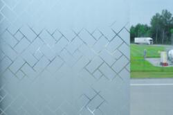 Dekoban Statikus fólia, Rectangles minta Dekoban 67, 5x150 cm (S6735)