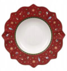 Villeroy & Boch Villeroy & Boch Toy's Delight Mélytányér, piros, 26cm (14-8585-2700)