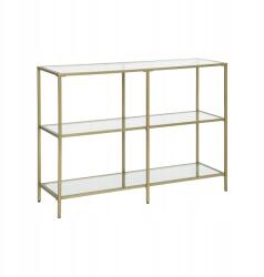 Vasagle Podax konzolasztal arany (LGT27G)