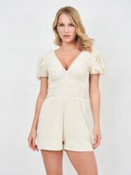 ZARA Női Overál Bézs Basi S 2HBU Hímzéssel