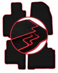 Wielganizator Autószönyegek piros szegéllyel a következő típushoz: Mazda CX-9 I Suv (2006-2015)