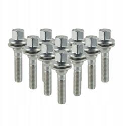 Getmann 10 x Hosszú M12x1, 25x56mm Csavar Lapos Alátéttel, 17-es Kulcsnyílás (CP5/SG10)