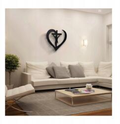 Wisan Modern kép Szív kereszt tölgy 50 cm étkezőbe (AWCUS014Q)