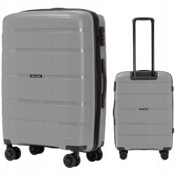 Wings Közepes méretű poggyász Wings Utazó bőrönd Hawfinch 3.0 Dark Grey kemény (HWF03-M-D.GREY)