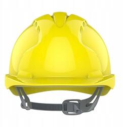 Jsp-Tech Bukósisak/racsnis sisak/védősisak építőmunkások számára Jsp EVO2 sárga, méret 53-64 (BH-AJF030000200)