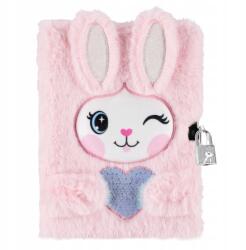 Starpak Napló Plüss Jegyzettömb Szőrös Lakat Nyúl Rabbit (541490)