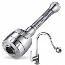 Csaptelep Hosszabbító Perlátor Forgó Adapter Hosszabbító Akkumulátorhoz (2233)