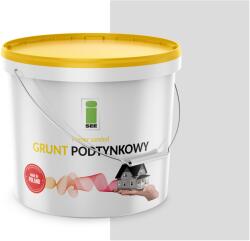 I SEE Homlokzati Szilikon Vakolat Alapozó Fehér Enyhén Szürke 15KG (GRUNT PODTYNKOWY S251)