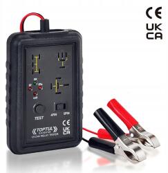 Toptul Autós Relé Teszter 12/24 V 4/5 Pin Hordozható Toptul EAAE0124 (EAAE0124)
