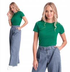 Edoti Női póló basic, 100% pamut, 001SLR zöld, Size L