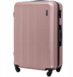 Wings XXL méretű utazóbőrönd 4 kerékkel, nagy, számzáras, kemény Abs Wings (HRR01-L-R.GOLD)