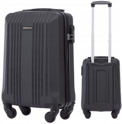 Wings Kis Méretű Kabin Bőrönd Utazáshoz Xs Kézipoggyász Leválasztható 4 kerék Wings (KST01-XS-BLACK)