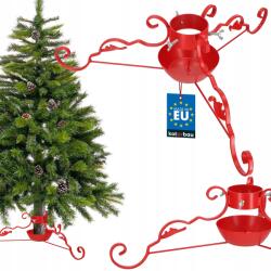 Kotarbau Karácsonyfa Állvány Acél Tállal 100 Mm-es Virágtartó Tartály Karácsonyfa (R475)