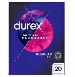 Durex Mutual Pleasure késleltető óvszerek 20 db-os kiszerelésben (Prezerwatywy opóźniające Durex Mutual)