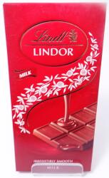 Lindt Lindor Milk 100g tejcsokoládé töltelékkel (7610400100588)