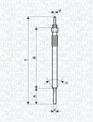 Magneti Marelli Bujie incandescenta MAGNETI MARELLI 062900088304