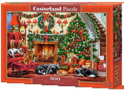Castorland A karácsonyi kandalló melege - 500 (B-54060)