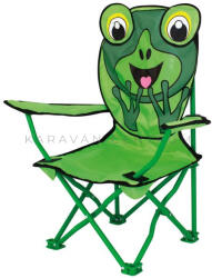 EuroTrail állatfigurás összecsukható gyerekszék, béka (FF67048)