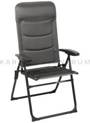 Westfield Outdoors Zenith 2.0 magas támlás kempingszék, szürke (C20476)