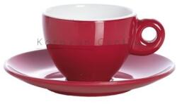 Gimex Promo Line Rainbow 4 db-os eszpresszókészlet, piros (C46195)