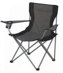 Eurotrail Lausanne kempingszék, fekete-szürke (C20474)