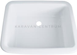 Comet szögletes műanyag mosdó, 350 x 280 mm (C73255)