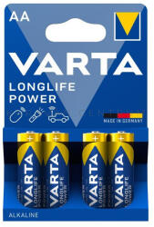 VARTA Longlife Power AA alkáli elem, 4 db (FF322741)