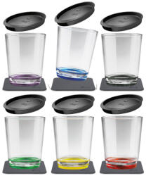 Silwy mágneses pohár 250 ml, 6 db-os szett (FF550666)