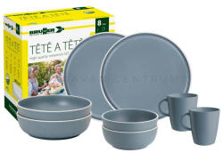 Brunner Dolomit Tête-à-Tête 8 db-os étkészlet, kék (FF551191)