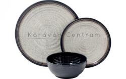  Flamefield Granite 12 db-os étkészlet, Grey (C46561)