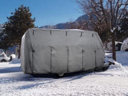Brunner Caravan Cover 6M lakókocsi téli védőponyva, 700 x 250 cm (C92137)