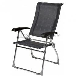 Dukdalf Aspen magas támlás kempingszék, antracit (C20831)