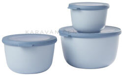 Mepal Cirqula 21 tárolódoboz szett, kék (C47357)