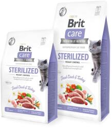Brit Brit 8595602540785 Суха храна за котки, за възрастни, с патешко и пуешко, 7 kg