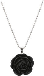 Troli Fekete virág nyaklánc