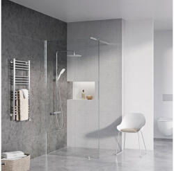 RAVAK Walk In Wall szett - 150 zuhanykabin krómhatású+transparent, 1 merevítővel (GW9WP0C0SZ1) (GW9WP0C0SZ1)
