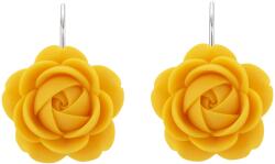 Troli Sárgás-narancssárga lógó virág fülbevaló Sun