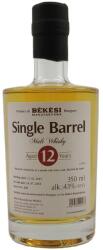  Békési 12 éves Single Barrel whisky (0, 35L / 43%)