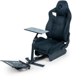 Bigben - Nacon Nacon Cobra Alcantara, Max, 110 kg, Max. 190 cm, Robusztus Acélváz, Fekete, Gamer Szimulációs Ülés (PCRC-RM2ALCANCOBRA)