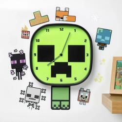 Paladone Paladone, Minecraft-Creeper, Elemes, 31 cm, Fali óra (PP12045MCF)