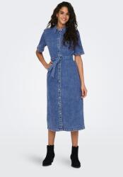 ONLY Only, Gombos farmerruha, Melange kék, M (15283308-MEDIUM-BLUE-DENIM-M)