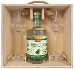 Marsen Hruškovica 42% 0, 5l + 2 pohár GB (körte párlat)