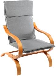 Kring Hemming fotel, Ívelt keret, 60 x 60 x 90 cm, Szürke